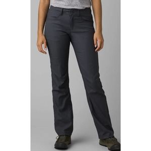 prAna Halle Pant Women’s Size 2 Tall Inseam Coal Grey NWT
